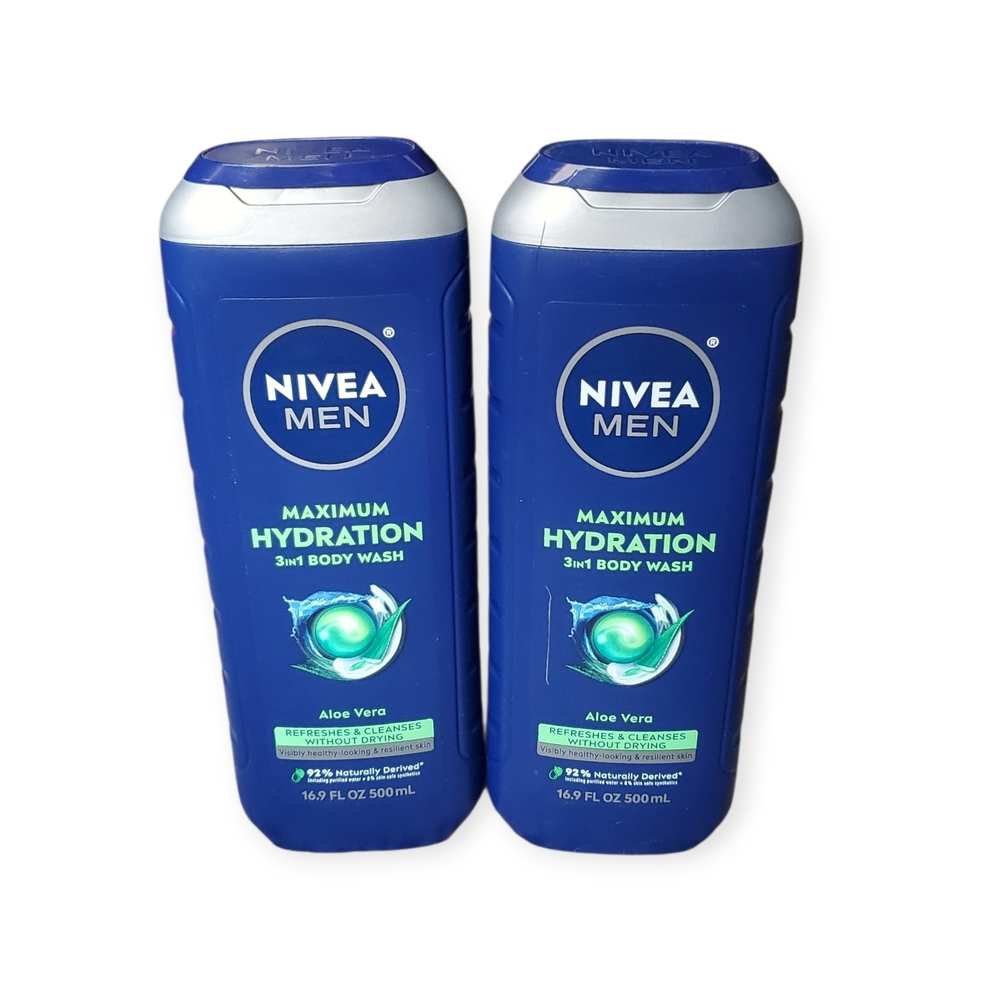 (2) Men Maximum Hydration 3-in-1 Body Wash
